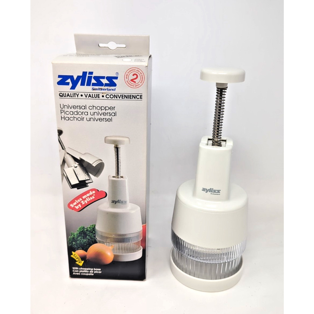 Vintage Zyliss Original Universal Food Chopper Switzerland Vintage NEW